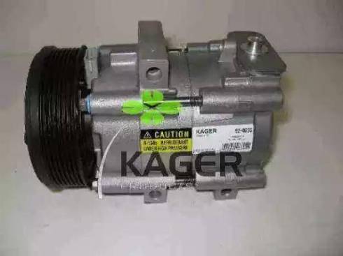 Kager 92-0635 - Compressore, Climatizzatore autozon.pro