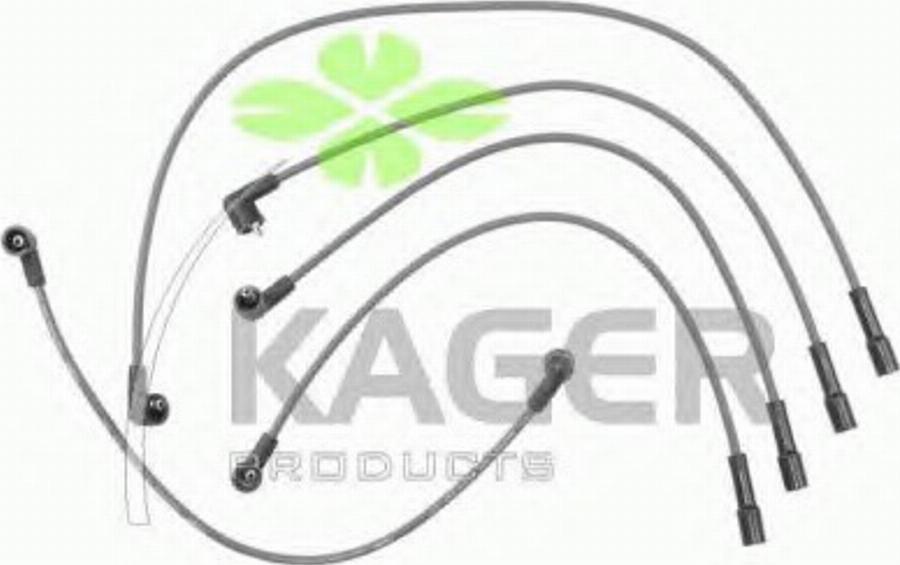 Kager 640178 - Kit cavi accensione autozon.pro