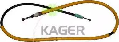 Kager 19-6432 - Cavo comando, Freno stazionamento autozon.pro