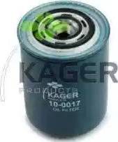 Kager 10-0017 - Filtro olio autozon.pro