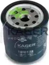 Kager 10-0174 - Filtro olio autozon.pro