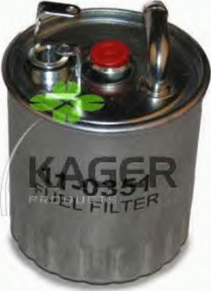 Kager 11-0351 - Filtro carburante autozon.pro