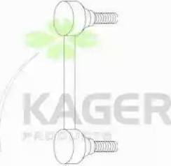 Kager 850460 - Asta / Puntone, Stabilizzatore autozon.pro