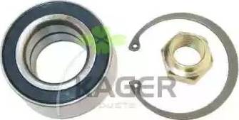 Kager 83-0407 - Kit cuscinetto ruota autozon.pro