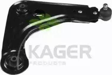 Kager 870517 - Braccio oscillante, Sospensione ruota autozon.pro