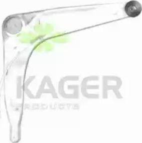 Kager 870025 - Braccio oscillante, Sospensione ruota autozon.pro