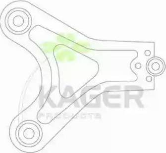 Kager 870805 - Supporto, Braccio oscillante autozon.pro