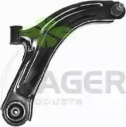 Kager 870838 - Braccio oscillante, Sospensione ruota autozon.pro