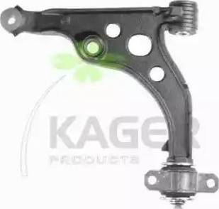 Kager 870823 - Braccio oscillante, Sospensione ruota autozon.pro