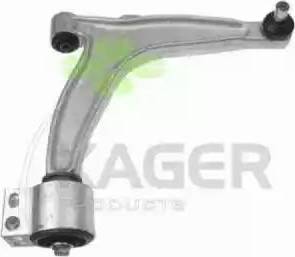 Kager 870872 - Braccio oscillante, Sospensione ruota autozon.pro