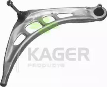 Kager 870212 - Braccio oscillante, Sospensione ruota autozon.pro