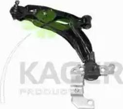 Kager 870745 - Braccio oscillante, Sospensione ruota autozon.pro