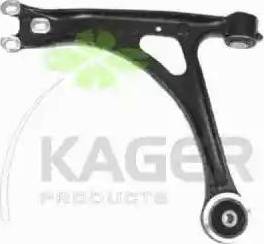 Kager 870729 - Braccio oscillante, Sospensione ruota autozon.pro