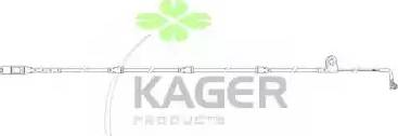 Kager 35-3061 - Contatto segnalazione, Usura past. freno / mat. d'attrito autozon.pro