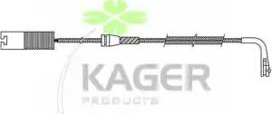 Kager 35-3035 - Contatto segnalazione, Usura past. freno / mat. d'attrito autozon.pro