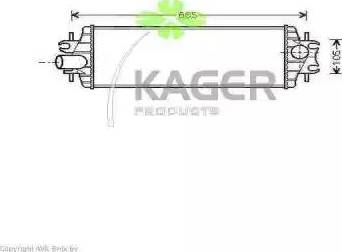 Kager 314098 - Intercooler autozon.pro