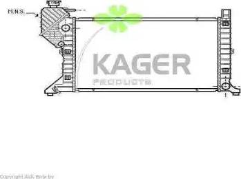 Kager 31-0641 - Radiatore, Raffreddamento motore autozon.pro