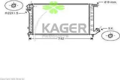 Kager 311803 - Ammortizzatore autozon.pro