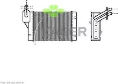 Kager 320134 - Scambiatore calore, Riscaldamento abitacolo autozon.pro
