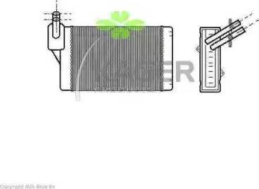 Kager 32-0131 - Scambiatore calore, Riscaldamento abitacolo autozon.pro