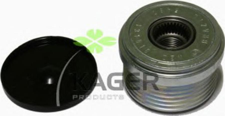 Kager 71-8026 - Puleggia cinghia, Alternatore autozon.pro