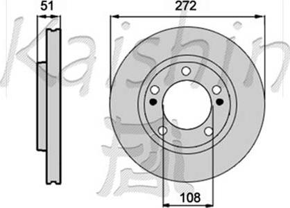 Kaishin CBR389 - Discofreno autozon.pro