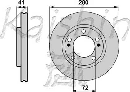 Kaishin CBR334 - Discofreno autozon.pro