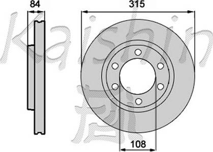 Kaishin CBR248 - Discofreno autozon.pro