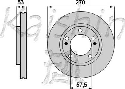 Kaishin CBR238 - Discofreno autozon.pro