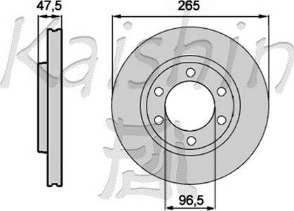 Kaishin CBR273 - Discofreno autozon.pro