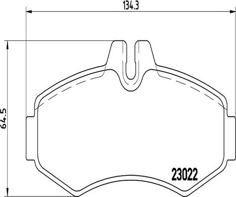 Kaishin FK20020 - Kit pastiglie freno, Freno a disco autozon.pro