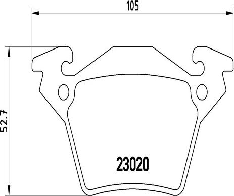 Kaishin FK20322 - Kit pastiglie freno, Freno a disco autozon.pro