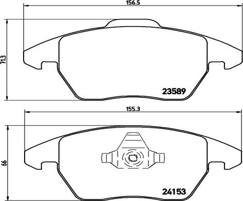 FTE 9001095 - Kit pastiglie freno, Freno a disco autozon.pro