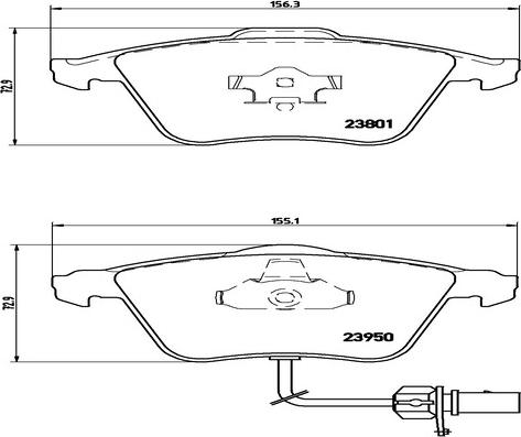 Kaishin FK20240 - Kit pastiglie freno, Freno a disco autozon.pro