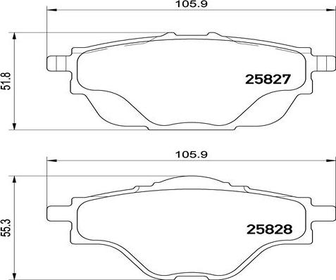 Kaishin FK20282 - Kit pastiglie freno, Freno a disco autozon.pro