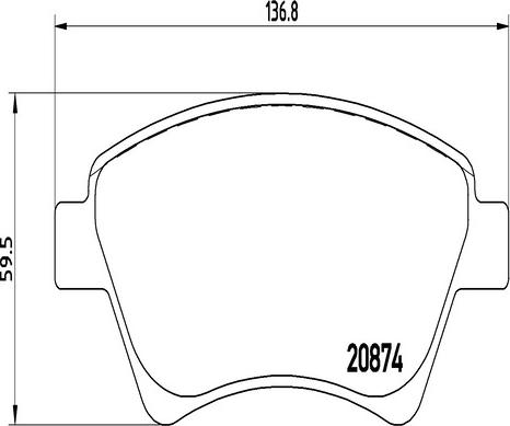 Kaishin FK20222 - Kit pastiglie freno, Freno a disco autozon.pro