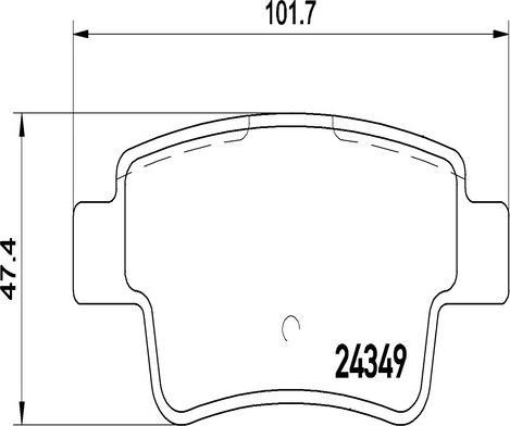 Kaishin FK20275 - Kit pastiglie freno, Freno a disco autozon.pro