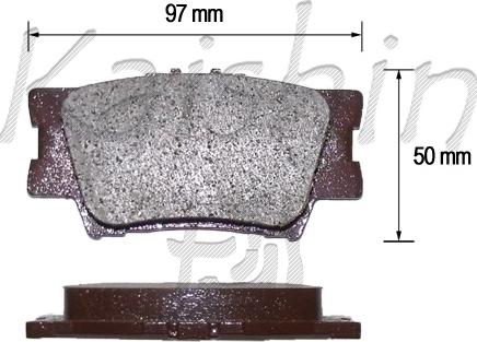 Kaishin FK2269 - Kit pastiglie freno, Freno a disco autozon.pro