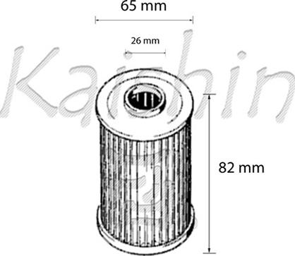 Kaishin O961 - Filtro olio autozon.pro