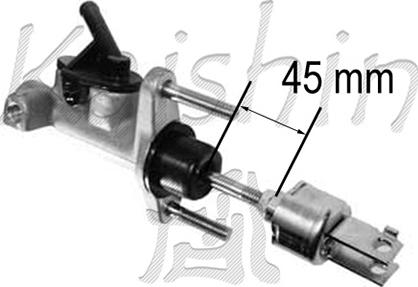 Kaishin PFT041 - Cilindro trasmettitore, Frizione autozon.pro