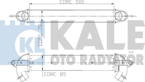 KALE OTO RADYATÖR 157000 - Intercooler autozon.pro