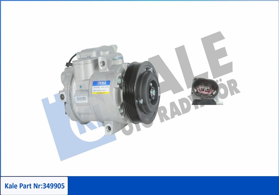 KALE OTO RADYATÖR 349905 - Compressore, Climatizzatore autozon.pro