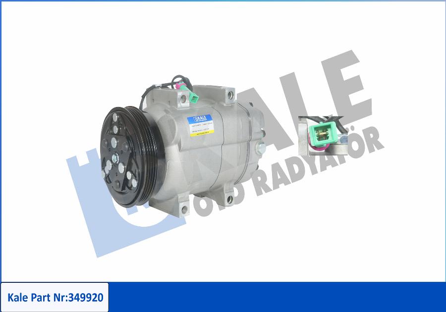 KALE OTO RADYATÖR 349920 - Compressore, Climatizzatore autozon.pro