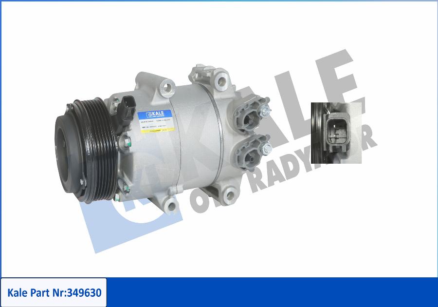 KALE OTO RADYATÖR 349630 - Compressore, Climatizzatore autozon.pro