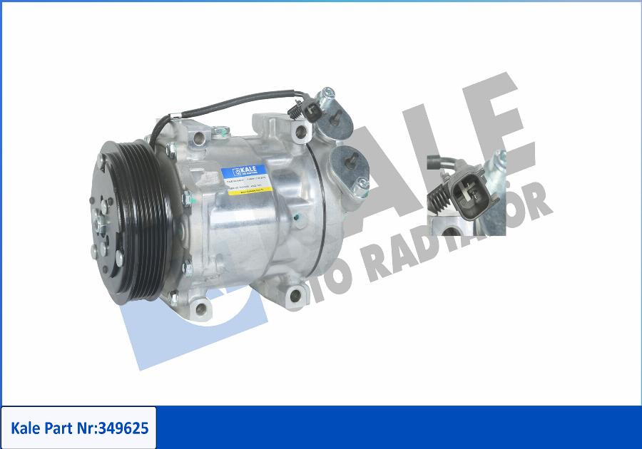 KALE OTO RADYATÖR 349625 - Compressore, Climatizzatore autozon.pro