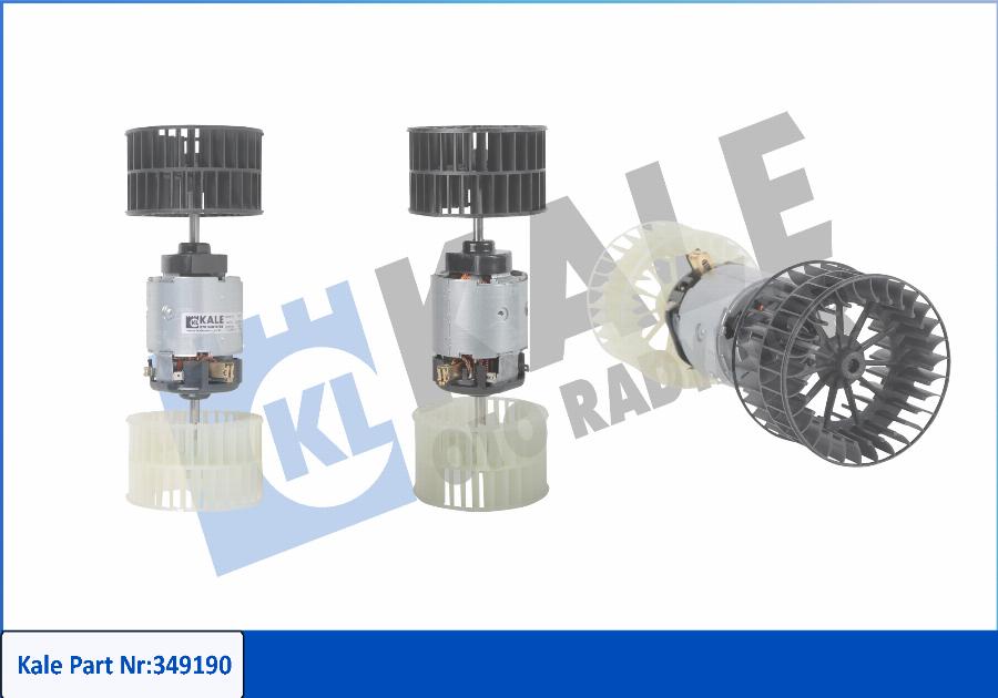 KALE OTO RADYATÖR 349190 - Ventilatore abitacolo autozon.pro