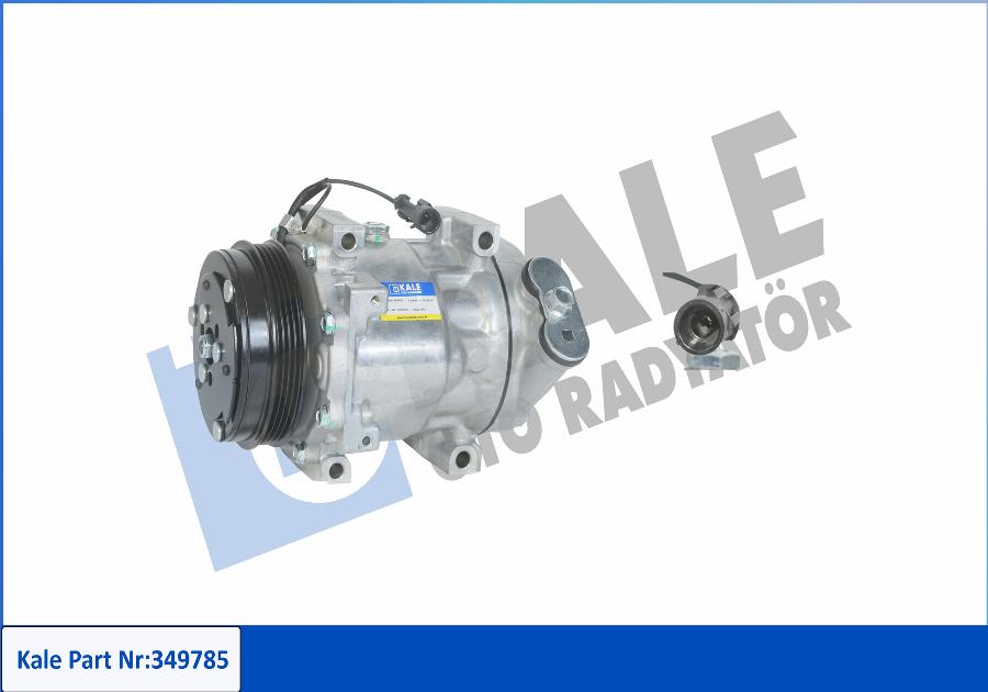 KALE OTO RADYATÖR 349785 - Compressore, Climatizzatore autozon.pro