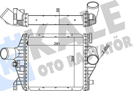 KALE OTO RADYATÖR 344990 - Intercooler autozon.pro