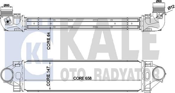 KALE OTO RADYATÖR 344930 - Intercooler autozon.pro