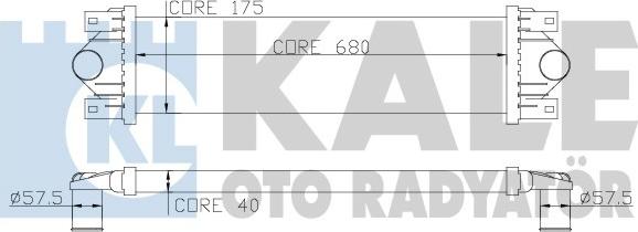 KALE OTO RADYATÖR 345000 - Intercooler autozon.pro